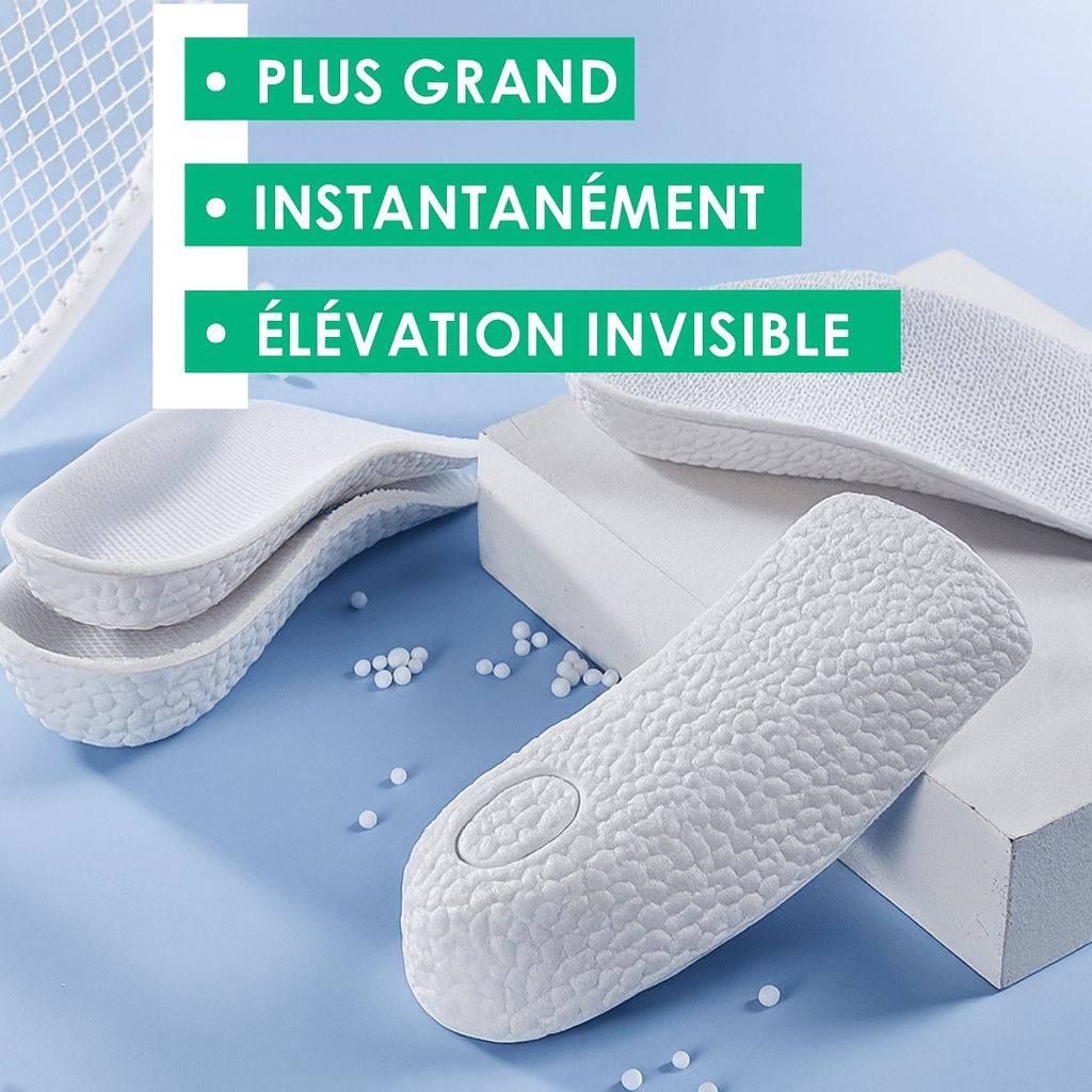 BOOST 1+2 GRATUITS | +7 CM INSTANTANÉMENT, CONFORT GARANTI - Stepral