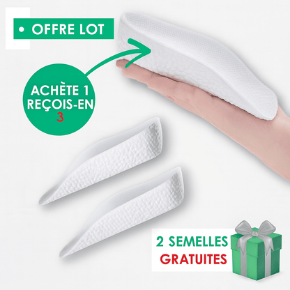 BOOST 1+2 GRATUITS | +7 CM INSTANTANÉMENT, CONFORT GARANTI - Stepral