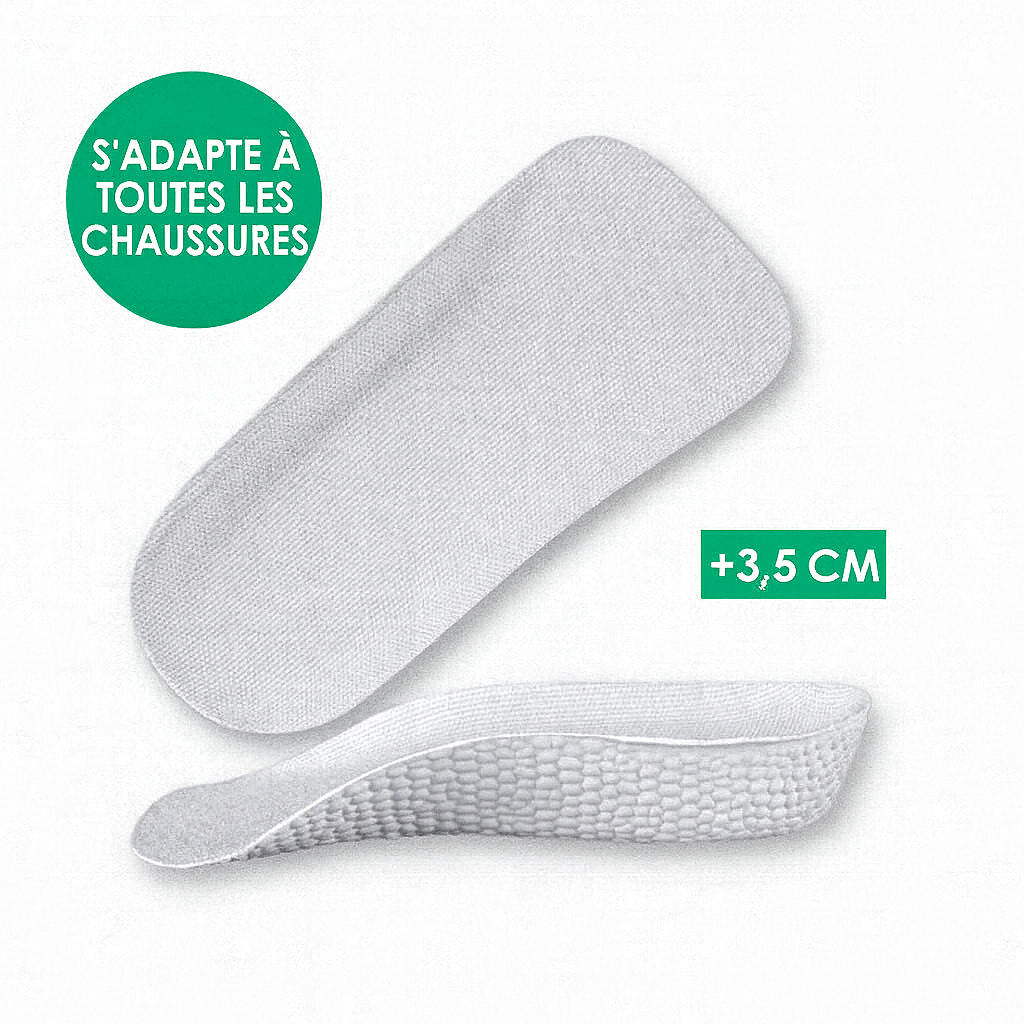 BOOST 1+2 GRATUITI | +3,5 CM ISTANTANEAMENTE, COMFORT GARANTITO